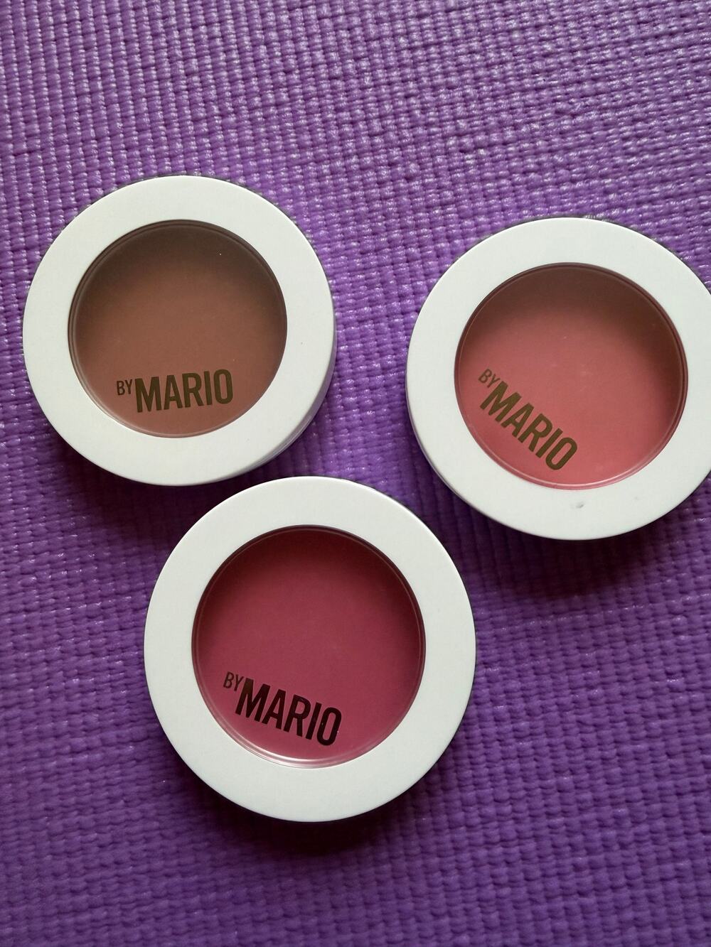 New 3 Makeup By Mario Soft Pop Plumping Blush Veil NBarely Blushing Perfect Pink